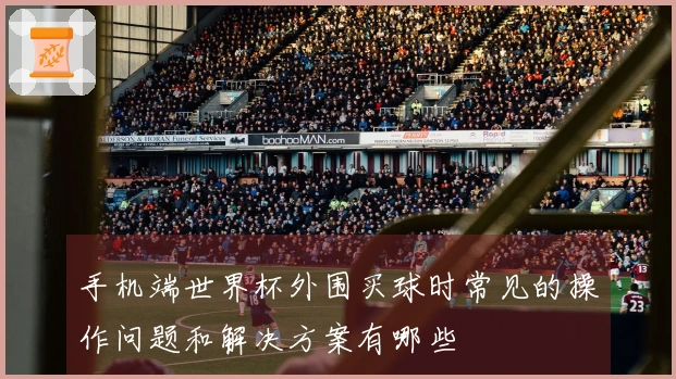 手机端世界杯外围买球时常见的操作问题和解决方案有哪些